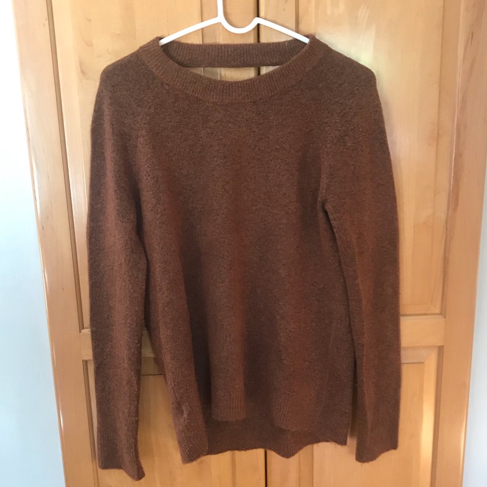 LOFT Rust Sweater - Picture 1 of 5